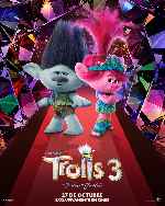 carátula carteles de Trolls 3 - Todos Juntos - V4