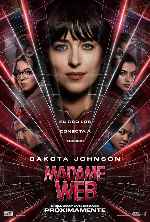 carátula carteles de Madame Web