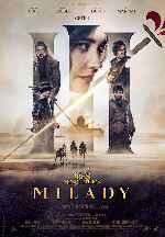 carátula carteles de Los Tres Mosqueteros - Milady
