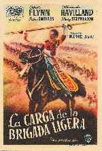 carátula carteles de La Carga De La Brigada Ligera 