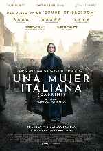 carátula carteles de Una Mujer Italiana - Cabrini