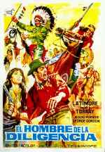 carátula carteles de El Hombre De La Diligencia - 1964