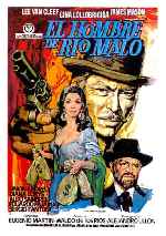 carátula carteles de El Hombre De Rio Malo