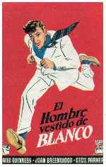 carátula carteles de El Hombre Vestido De Blanco