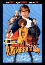 carátula carteles de Austin Powers En Miembro De Oro