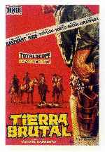 carátula carteles de Tierra Brutal