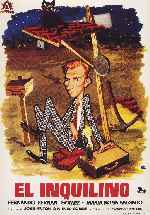 carátula carteles de El Inquilino - 1957