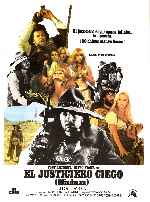 carátula carteles de El Justiciero Ciego