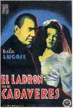 carátula carteles de El Ladron De Cadaveres