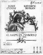carátula carteles de El Leon En Invierno - V2
