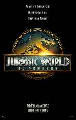 carátula carteles de Jurassic World - El Renacer