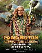 carátula carteles de Paddington - Aventura En La Selva - V10