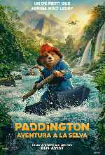 carátula carteles de Paddington - Aventura A La Selva