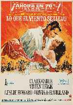 carátula carteles de Lo Que El Viento Se Llevo - V14