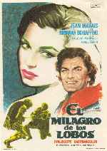 carátula carteles de El Milagro De Los Lobos