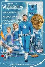 carátula carteles de Los Cuatro Fantasticos - Primeros Pasos - V8