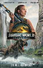carátula carteles de Jurassic World - El Renacer - V3