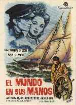 carátula carteles de El Mundo En Sus Manos - 1952 - V2