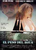 carátula carteles de El Peso Del Agua