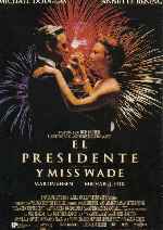 carátula carteles de El Presidente Y Miss Wade