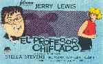 carátula carteles de El Profesor Chiflado - 1963 - V2