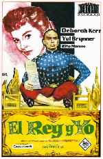 carátula carteles de El Rey Y Yo - 1956 - V2