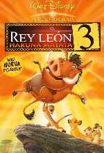 carátula carteles de El Rey Leon 3 - Hakuna Matata