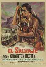 carátula carteles de El Salvaje