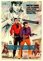 carátula carteles de El Sheriff Terrible