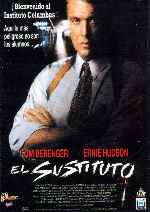 carátula carteles de El Sustituto - 1996