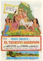 carátula carteles de El Teniente Robinson
