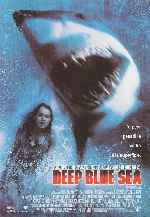 cartula carteles de Deep Blue Sea