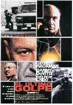 carátula carteles de El Ultimo Golpe - 2001