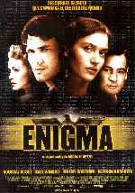carátula carteles de Enigma - 2001