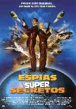 carátula carteles de Espias Supersecretos