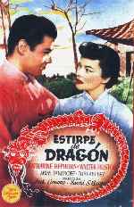carátula carteles de Estirpe De Dragon