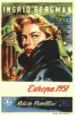 cartula carteles de Europa 1951