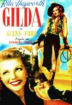 carátula carteles de Gilda