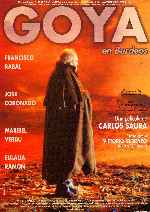 carátula carteles de Goya En Burdeos