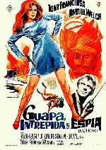 carátula carteles de Guapa Intrepida Y Espia