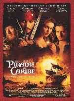 cartula carteles de Piratas Del Caribe - La Maldicion De La Perla Negra
