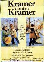 carátula carteles de Kramer Contra Kramer
