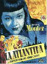 carátula carteles de La Atlantida - 1949