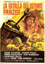 carátula carteles de La Batalla Del Ultimo Panzer