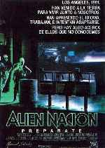 carátula carteles de Alien Nacion