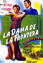 carátula carteles de La Dama De La Frontera