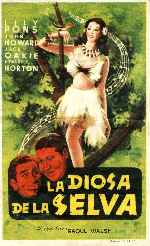 carátula carteles de La Diosa De La Selva