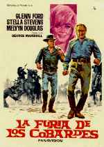 carátula carteles de La Furia De Los Cobardes