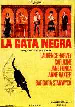 carátula carteles de La Gata Negra