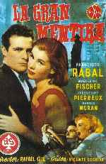 carátula carteles de La Gran Mentira - 1956